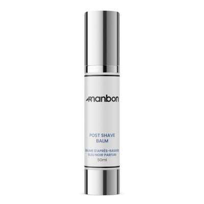 Bleu Noir Parfumed Luxurious Natural Post-Shave Balm from MANBON 