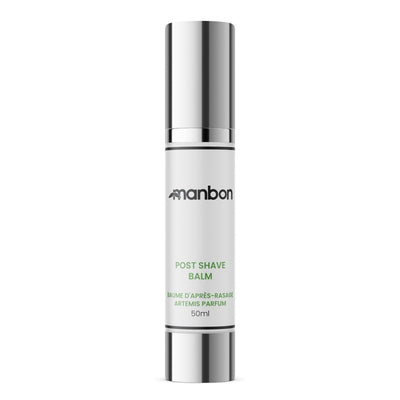 After shave balm with Artemis Parfumed and post shave products from MANBON