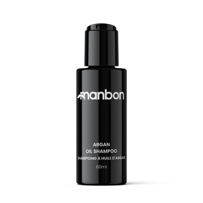 Men`s Organic Moisturising Argan Oil Shampoo from MANBON UK 